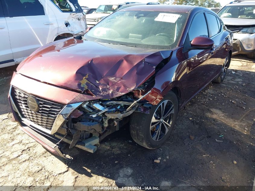 2021 Nissan Sentra Sv Xtronic Cvt VIN: 3N1AB8CV4MY273221 Lot: 40908743