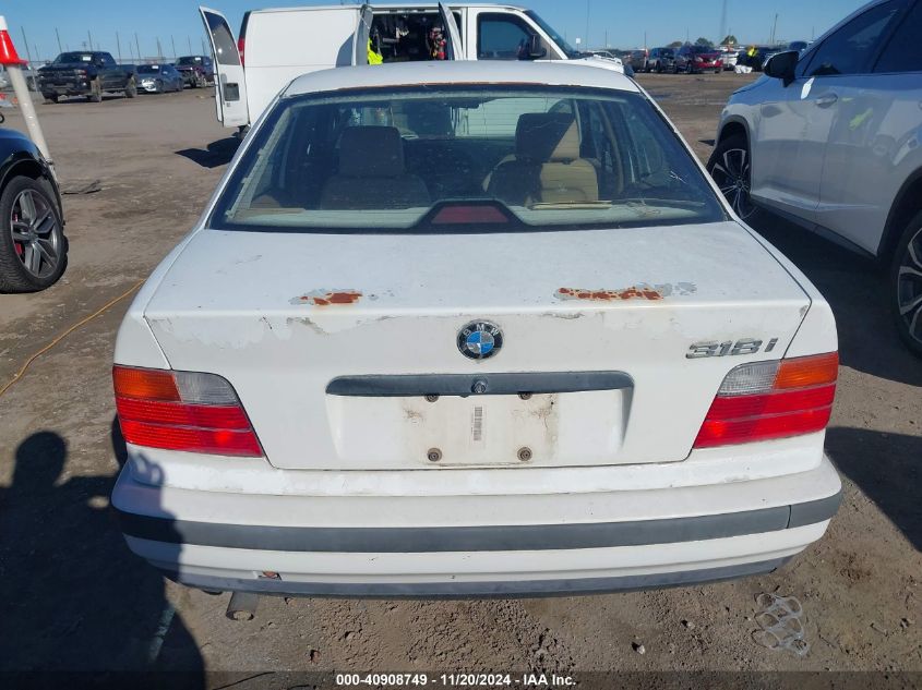 1995 BMW 318 I Automatic VIN: 4USCC8321SLA09630 Lot: 40908749