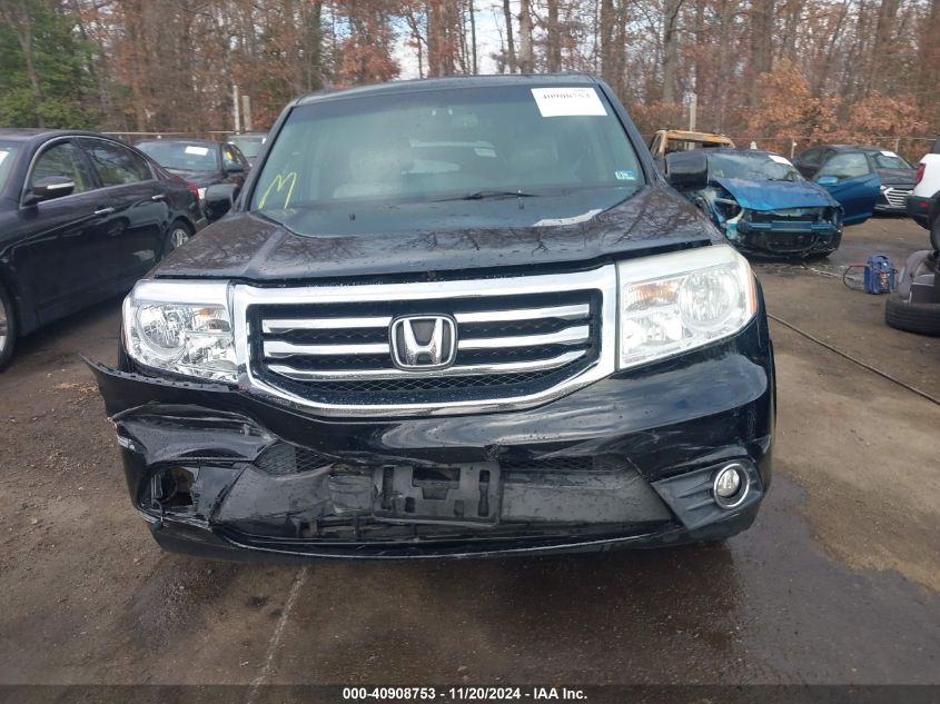 2015 Honda Pilot Ex-L VIN: 5FNYF4H51FB023967 Lot: 40908753