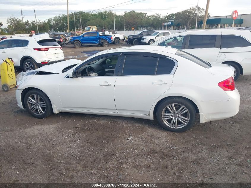 2013 Infiniti G37 Journey VIN: JN1CV6AP9DM306824 Lot: 40908765