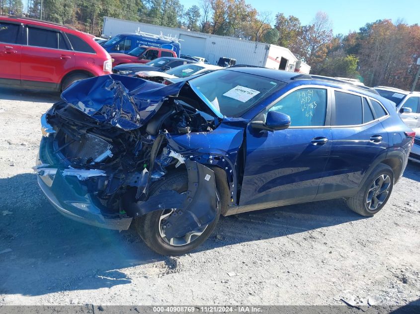 2024 Chevrolet Trax Fwd Lt VIN: KL77LHE2XRC077465 Lot: 40908769