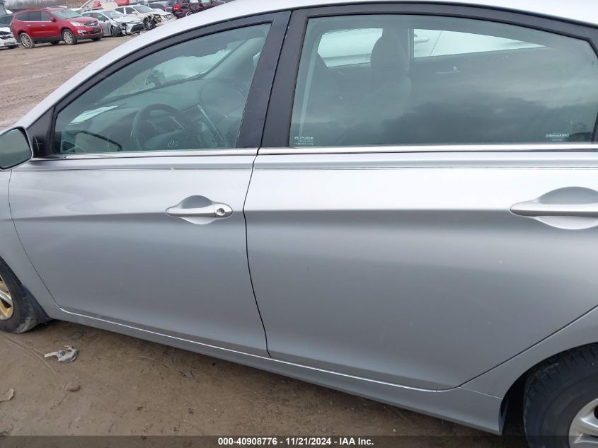 2013 Hyundai Sonata Gls VIN: 5NPEB4AC3DH787289 Lot: 40908776