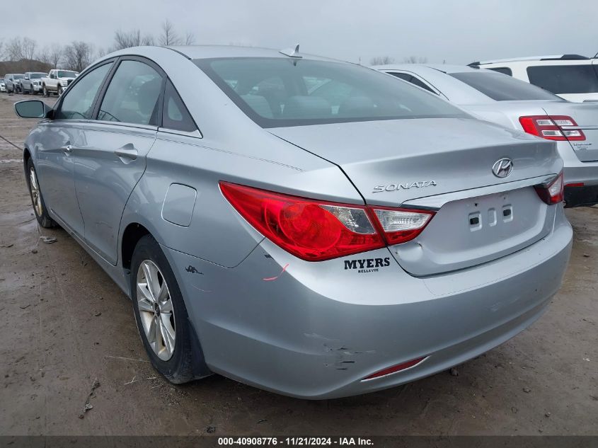 2013 Hyundai Sonata Gls VIN: 5NPEB4AC3DH787289 Lot: 40908776