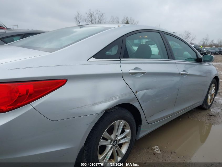 2013 Hyundai Sonata Gls VIN: 5NPEB4AC3DH787289 Lot: 40908776