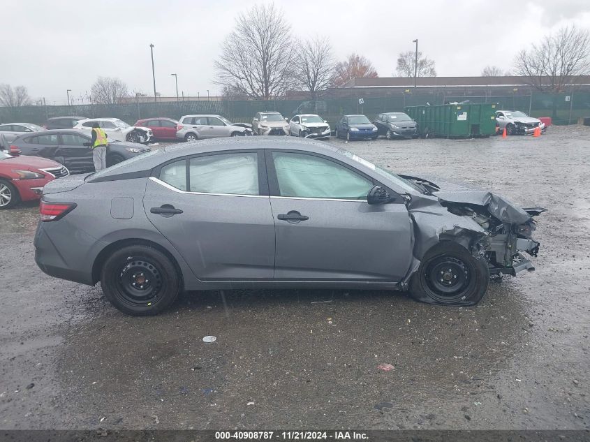 2024 Nissan Sentra S Xtronic Cvt VIN: 3N1AB8BV8RY284473 Lot: 40908787