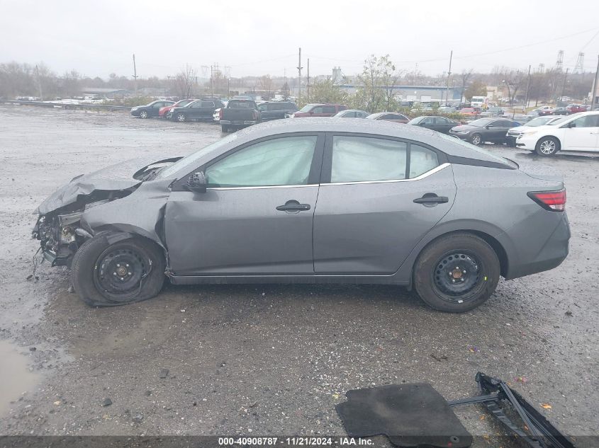 2024 Nissan Sentra S Xtronic Cvt VIN: 3N1AB8BV8RY284473 Lot: 40908787