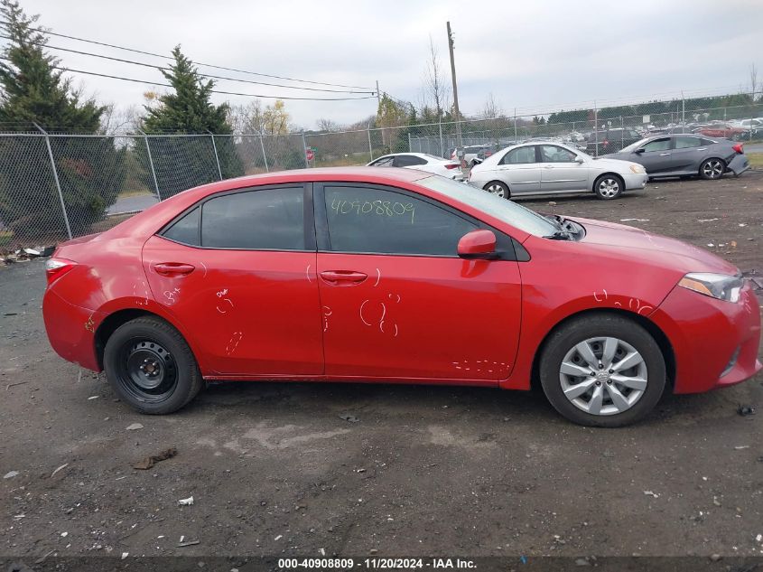 2015 TOYOTA COROLLA LE - 5YFBURHE1FP282293