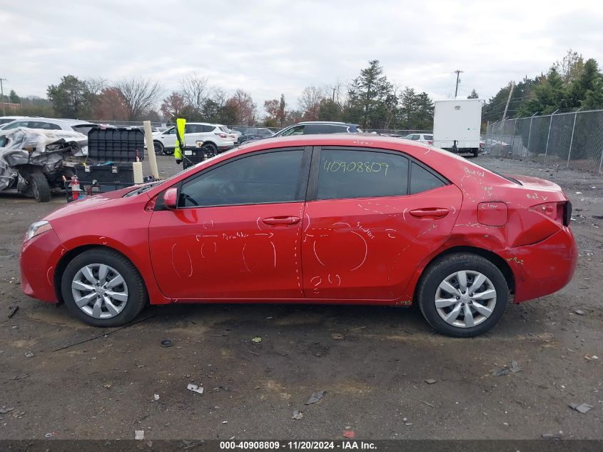 2015 TOYOTA COROLLA LE - 5YFBURHE1FP282293