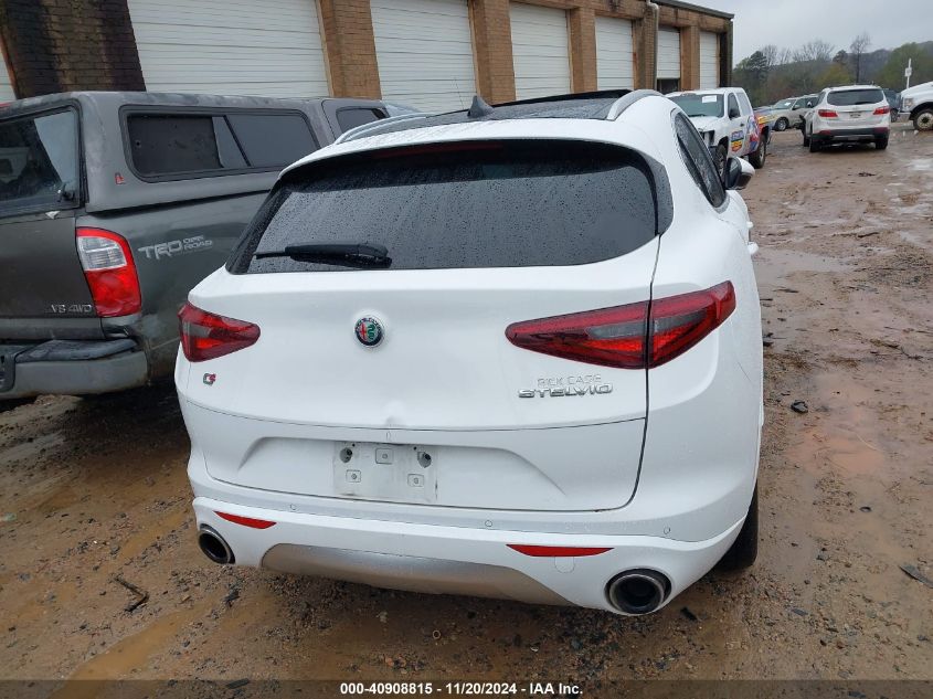 2020 Alfa Romeo Stelvio Ti Lusso Awd VIN: ZASPAKBN8L7C75053 Lot: 40908815