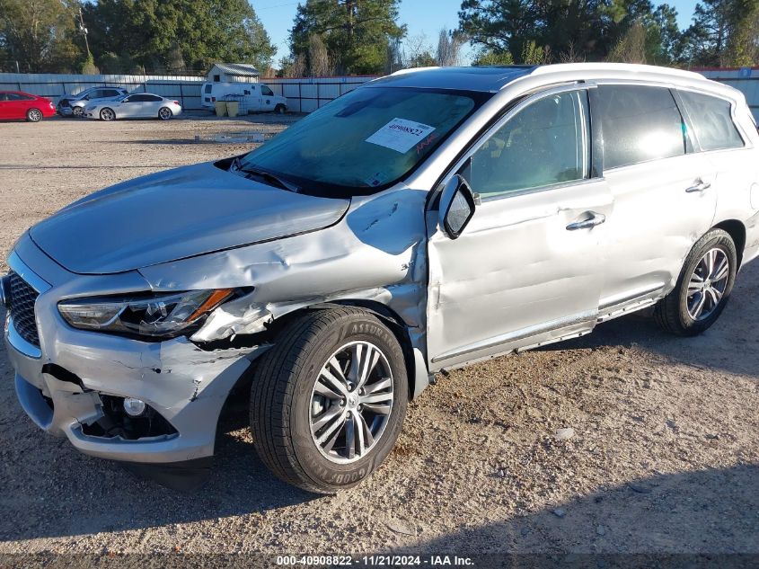 2020 Infiniti Qx60 Luxe VIN: 5N1DL0MNXLC504729 Lot: 40908822