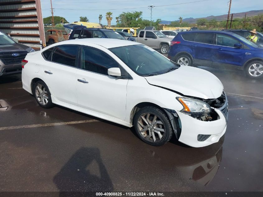 VIN 3N1AB7APXDL686319 2013 Nissan Sentra, SR no.1