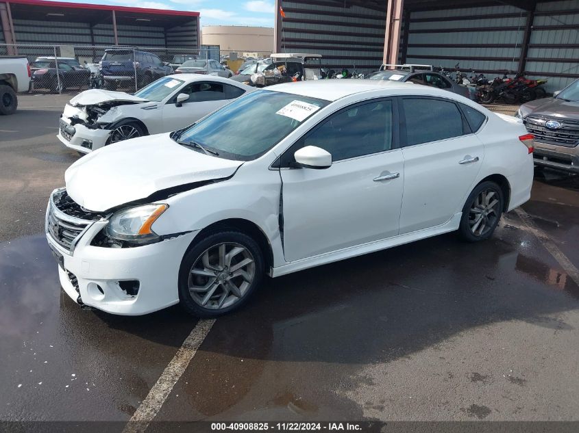 VIN 3N1AB7APXDL686319 2013 Nissan Sentra, SR no.2