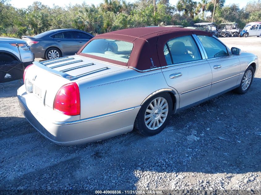 2003 Lincoln Town Car Executive VIN: 1LNHM81W03Y639439 Lot: 40908836