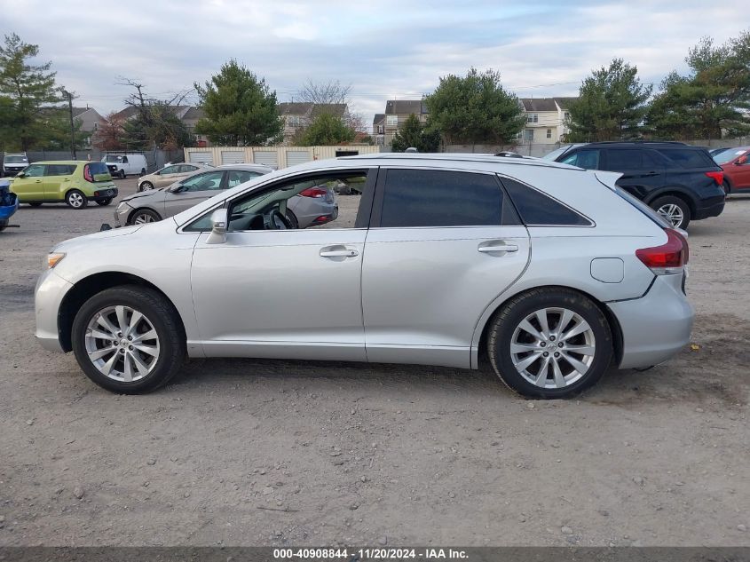 2014 Toyota Venza Le VIN: 4T3BA3BB8EU051562 Lot: 40908844