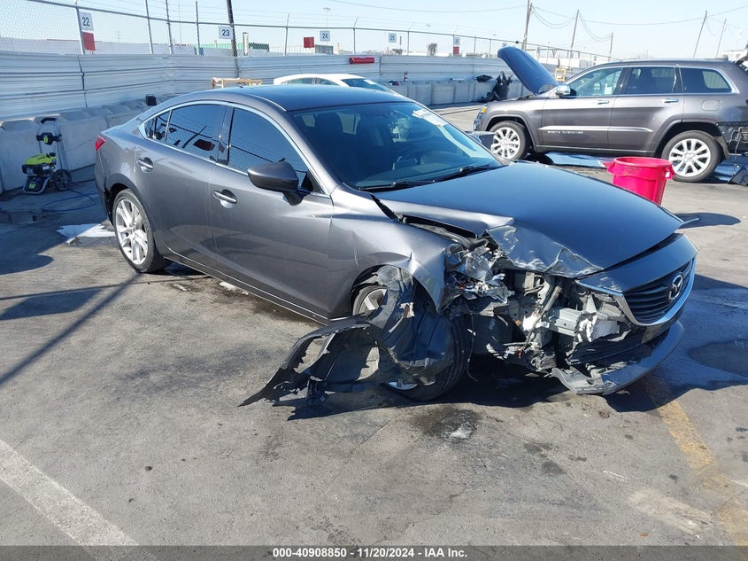 Image 1 of 2016 Mazda 6  salvage vehicle - Lot #40908850 at IAAI