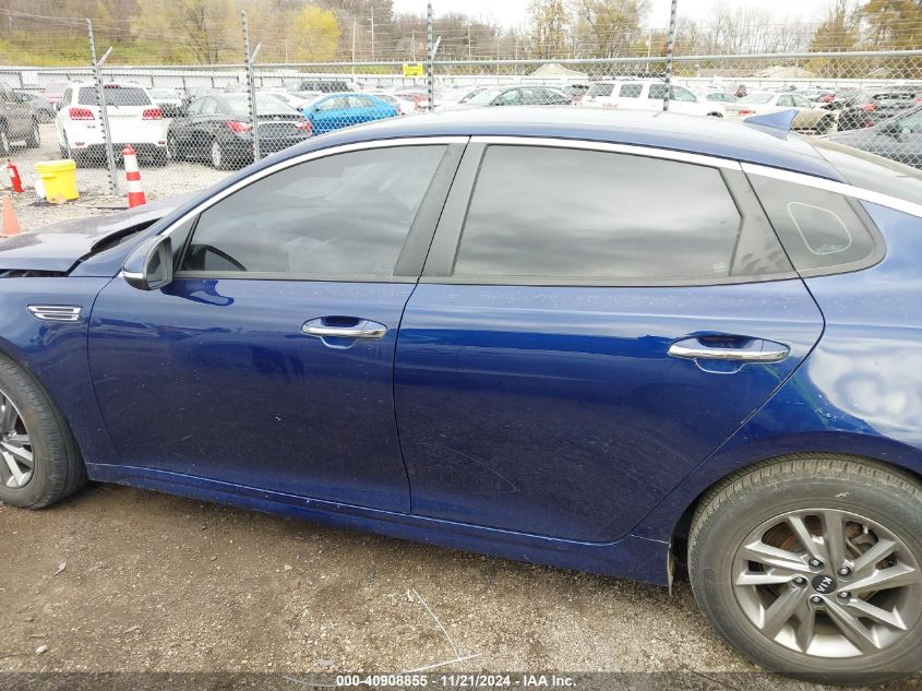 2019 KIA OPTIMA VIN: 5XXGT4L34KG374647