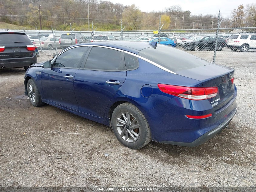 2019 KIA OPTIMA VIN: 5XXGT4L34KG374647