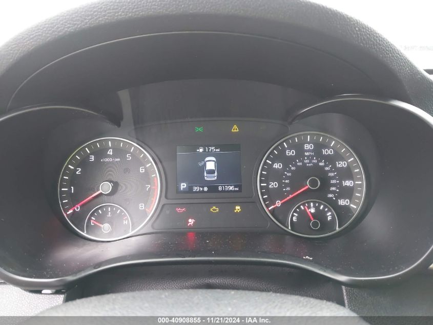 2019 KIA OPTIMA VIN: 5XXGT4L34KG374647