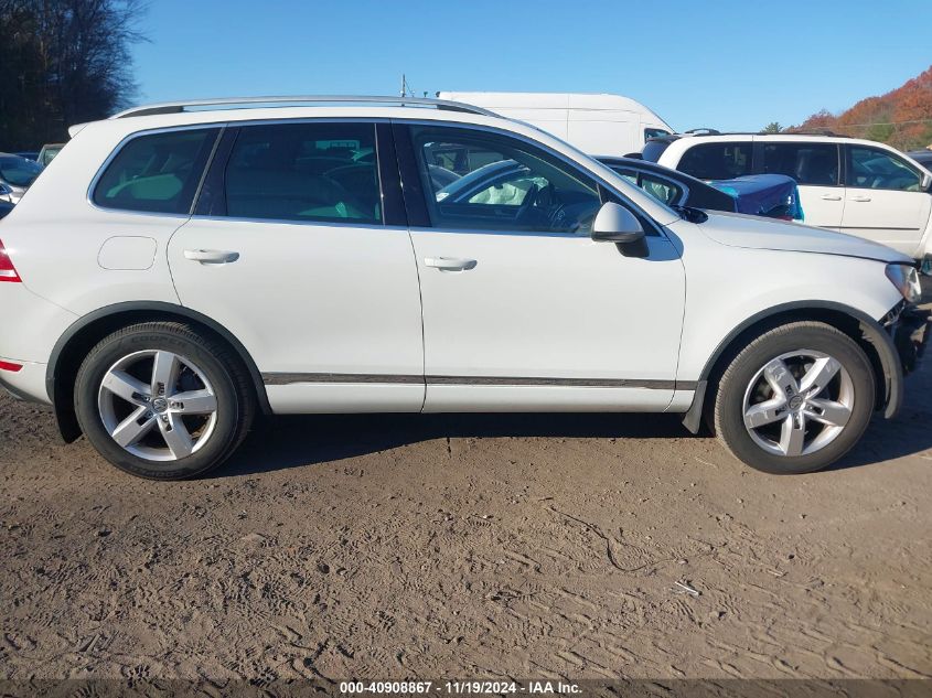 2012 Volkswagen Touareg Tdi Lux VIN: WVGEK9BP2CD009533 Lot: 40908867