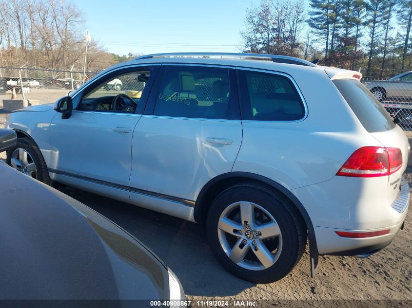 2012 Volkswagen Touareg Tdi Lux VIN: WVGEK9BP2CD009533 Lot: 40908867