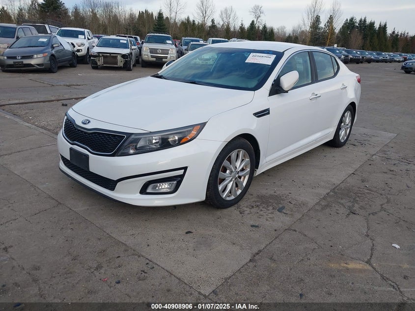 Vin: 5xxgm4a76eg339342, lot: 41398598, kia optima lx 20142