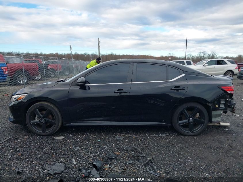 2022 Nissan Sentra Sr Xtronic Cvt VIN: 3N1AB8DV3NY203368 Lot: 40908907