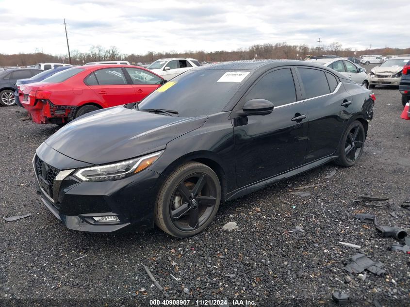 2022 Nissan Sentra Sr Xtronic Cvt VIN: 3N1AB8DV3NY203368 Lot: 40908907