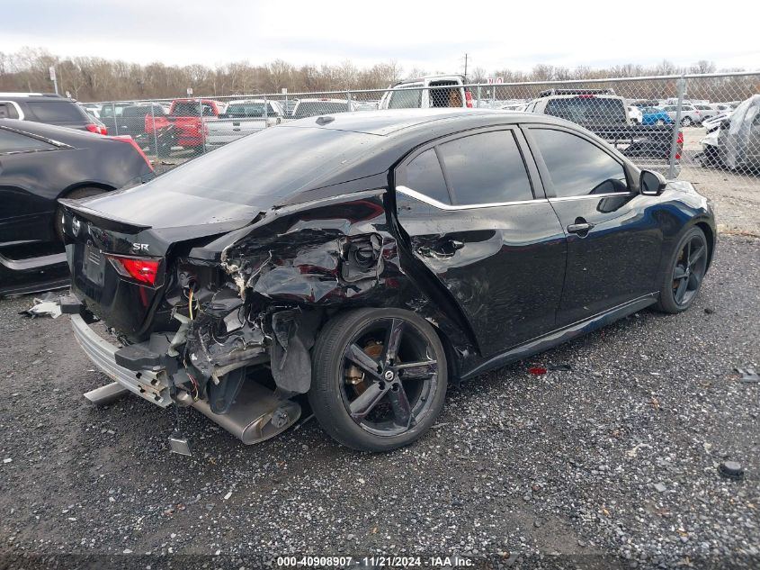 2022 Nissan Sentra Sr Xtronic Cvt VIN: 3N1AB8DV3NY203368 Lot: 40908907