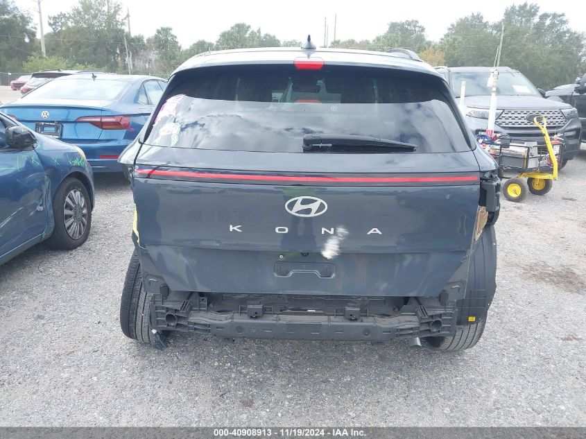 2024 Hyundai Kona Sel VIN: KM8HB3AB8RU061824 Lot: 40908913