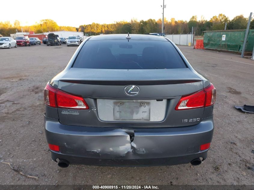 2013 Lexus Is 250 VIN: JTHBF5C27D5187195 Lot: 40908915