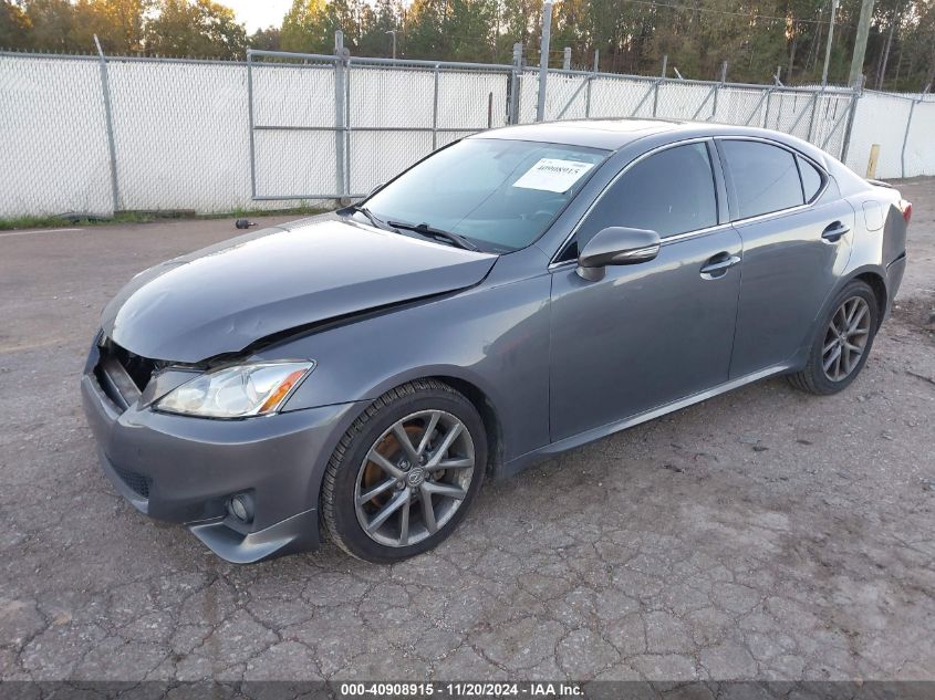 VIN JTHBF5C27D5187195 2013 Lexus IS, 250 no.2