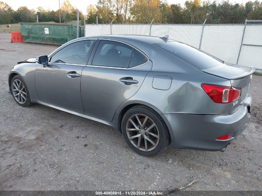 VIN JTHBF5C27D5187195 2013 Lexus IS, 250 no.3