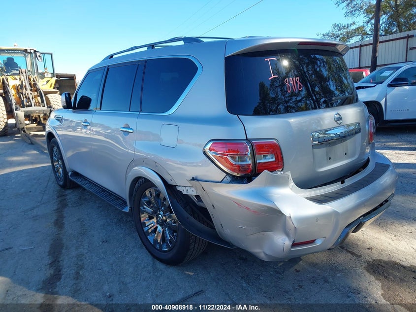 Vin: jn8ay2nd9lx017206, lot: 41398610, nissan armada sv 2wd 20203