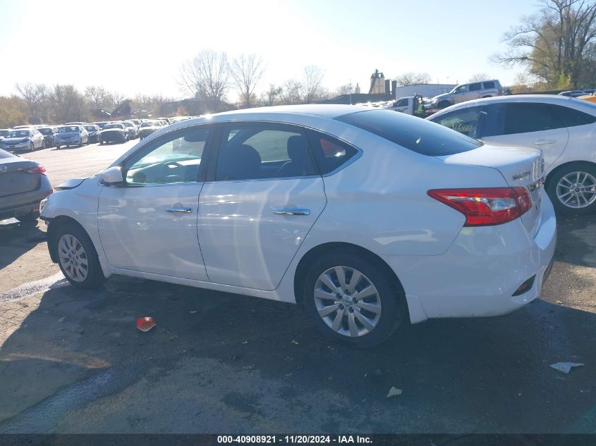 2016 Nissan Sentra S VIN: 3N1AB7AP6GY313365 Lot: 40908921