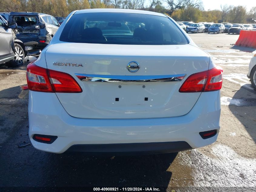 2016 Nissan Sentra S VIN: 3N1AB7AP6GY313365 Lot: 40908921