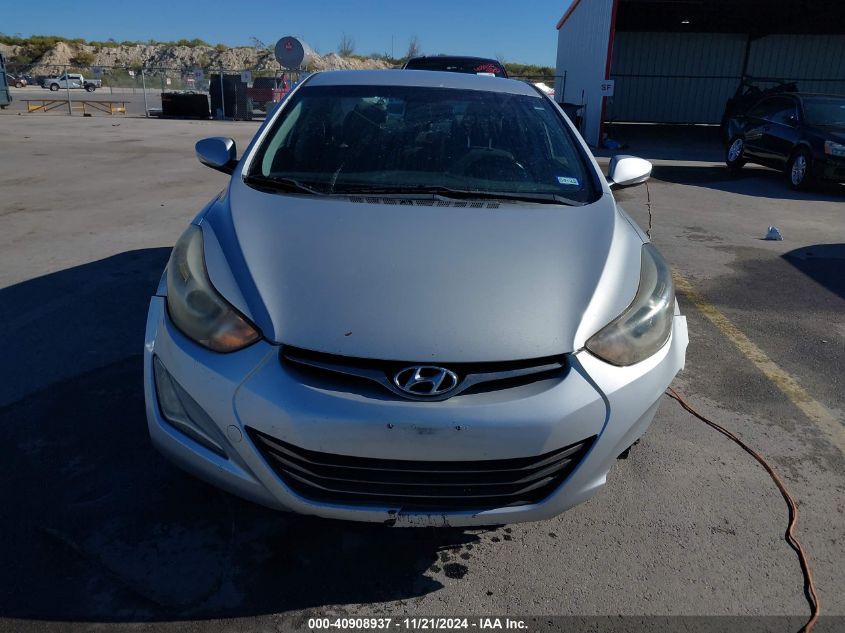 2014 Hyundai Elantra Limited VIN: KMHDH4AE5EU150595 Lot: 40908937