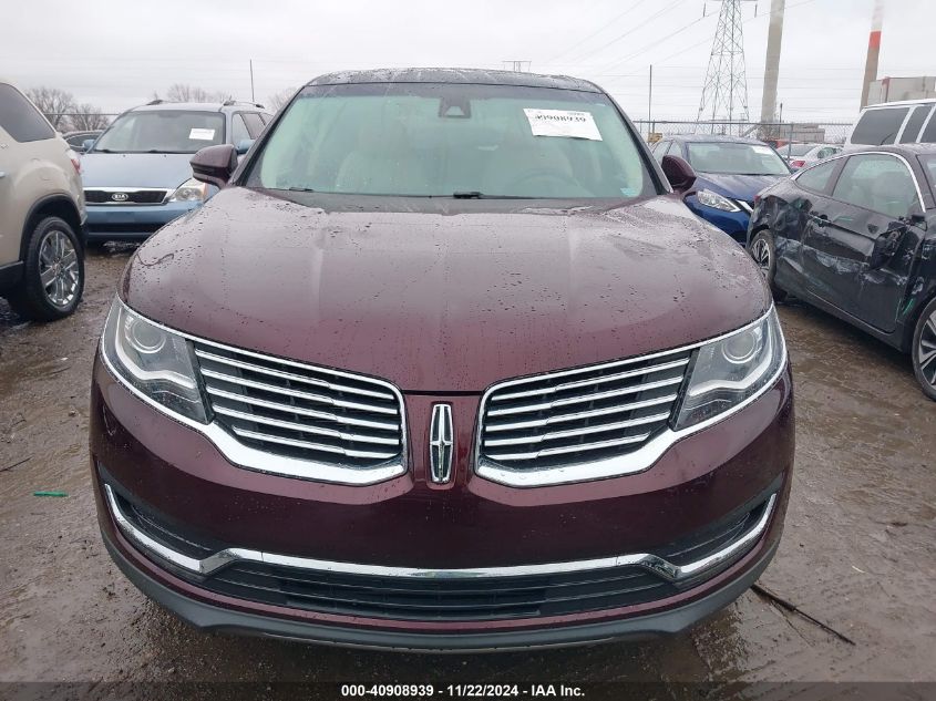 2017 Lincoln Mkx Reserve VIN: 2LMPJ8LR1HBL33029 Lot: 40908939