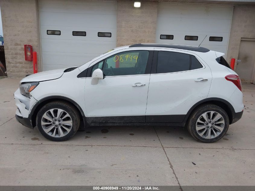 2020 Buick Encore Fwd Preferred VIN: KL4CJASB4LB012301 Lot: 40908949