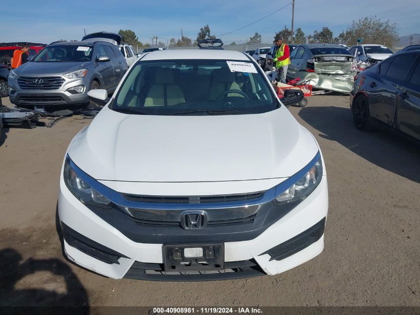 2018 Honda Civic Lx VIN: 2HGFC2F53JH608156 Lot: 40908981