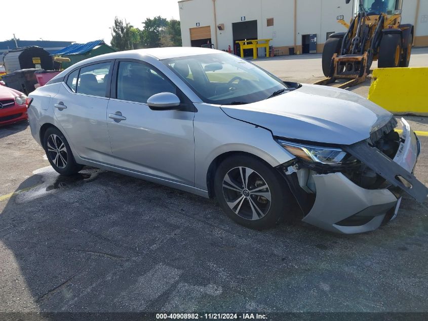 2021 NISSAN SENTRA SV - 3N1AB8CV4MY225542