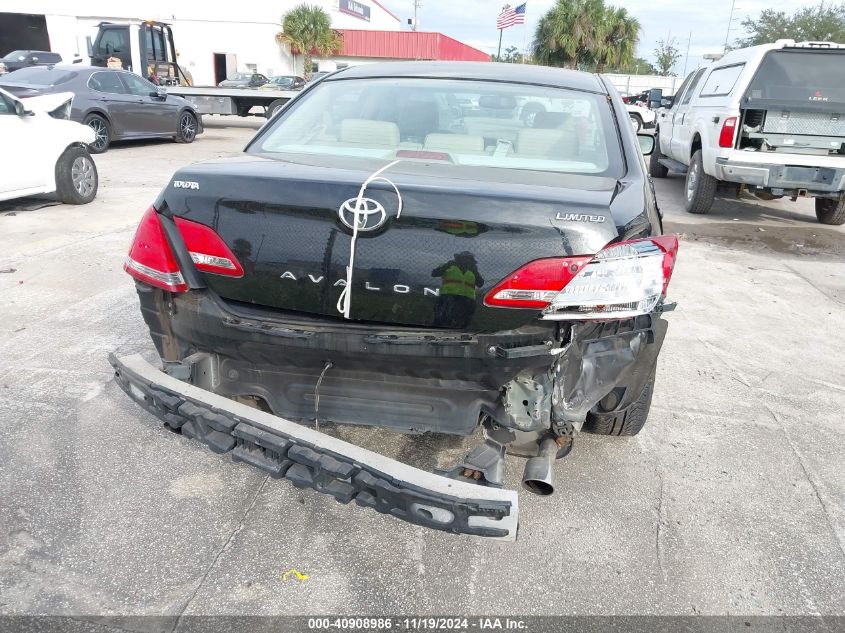 2007 Toyota Avalon Limited VIN: 4T1BK36B27U211499 Lot: 40908986