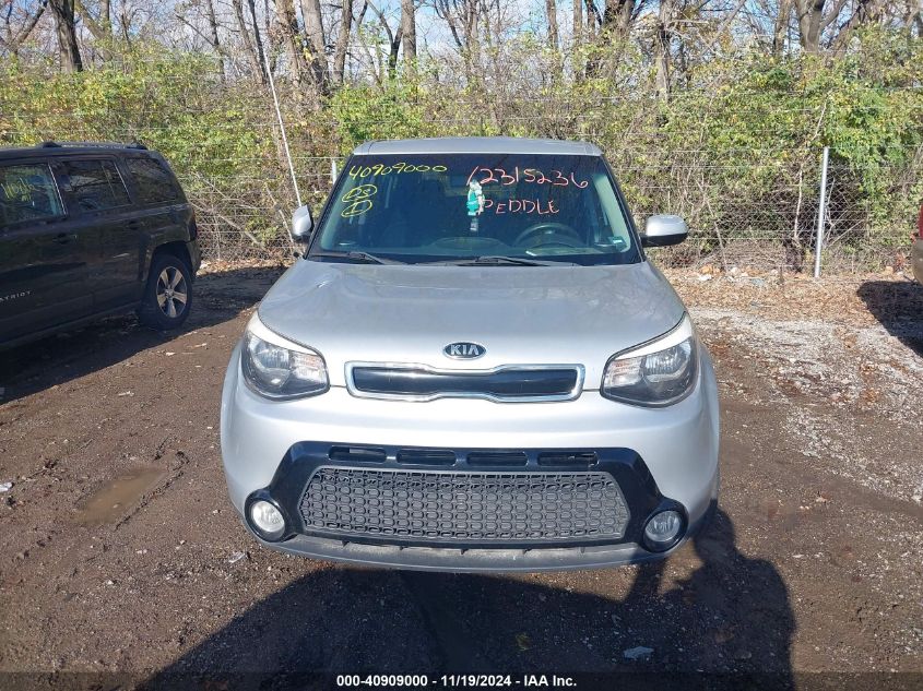 2016 Kia Soul + VIN: KNDJP3A55G7861302 Lot: 40909000