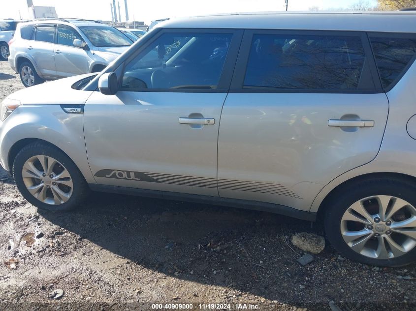 2016 Kia Soul + VIN: KNDJP3A55G7861302 Lot: 40909000