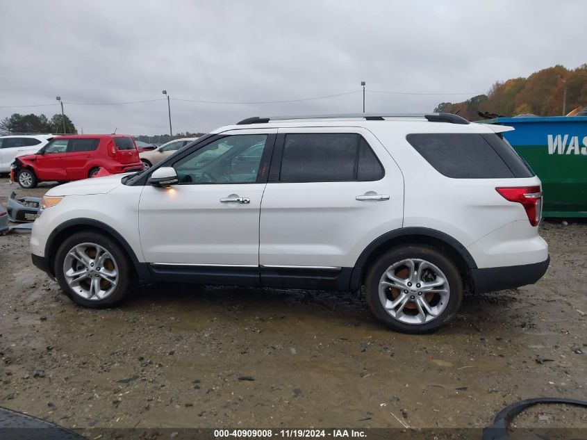 2015 Ford Explorer Limited VIN: 1FM5K7F83FGB22742 Lot: 40909008