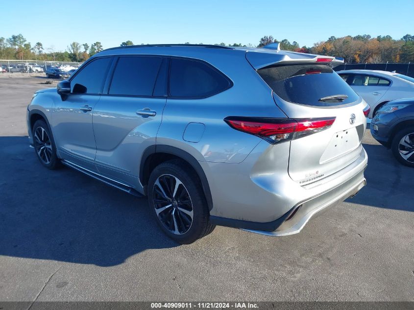 2021 Toyota Highlander Xse VIN: 5TDLZRAH8MS050420 Lot: 40909011