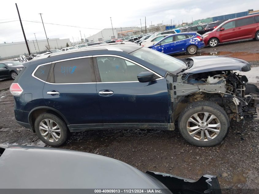 2016 Nissan Rogue S/Sl/Sv VIN: KNMAT2MV2GP725680 Lot: 40909013