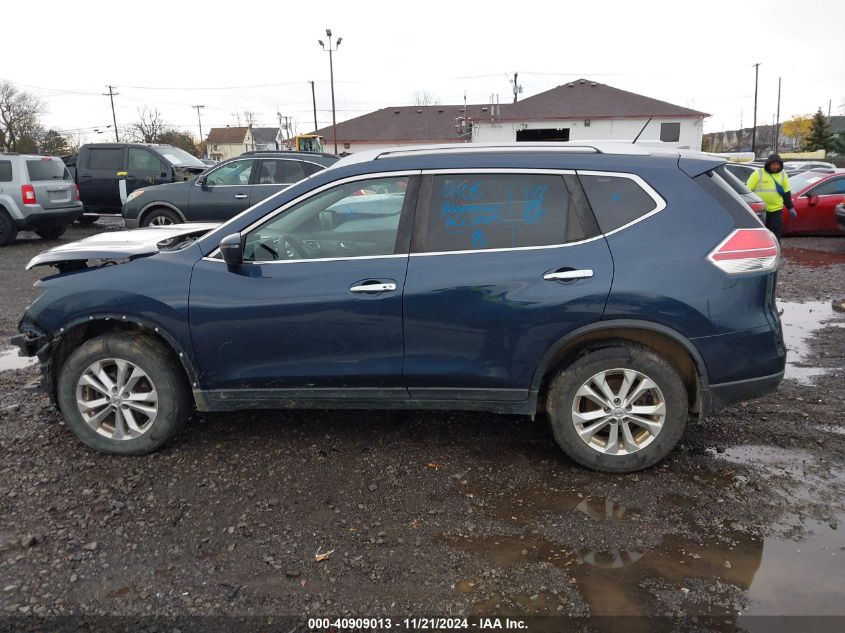 2016 Nissan Rogue S/Sl/Sv VIN: KNMAT2MV2GP725680 Lot: 40909013