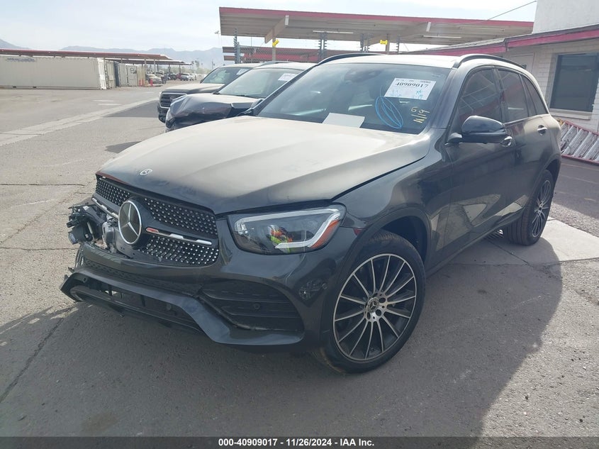 Vin: w1n0g8eb5nv336556, lot: 41398709, mercedes-benz glc 300 4matic suv 20222
