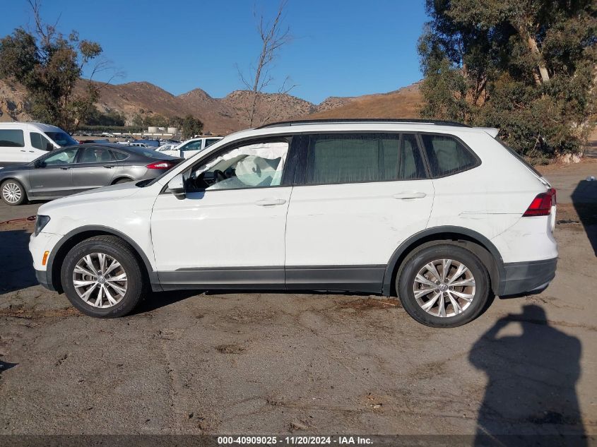 2019 Volkswagen Tiguan 2.0T S VIN: 3VV1B7AX4KM024905 Lot: 40909025