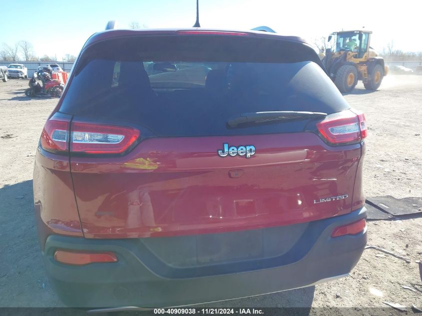 2017 Jeep Cherokee Limited Fwd VIN: 1C4PJLDBXHW661794 Lot: 40909038